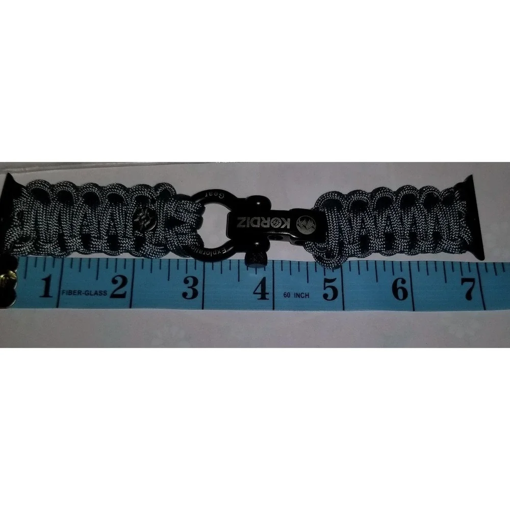 KORDIZ Survivor‎ - Paracord Smart Watch Band Compatible - 42mm 44mm 45mm 49mm